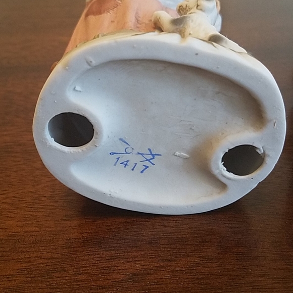 Antique Old Couple Porcelain Fixtures - Picture 6 of 11